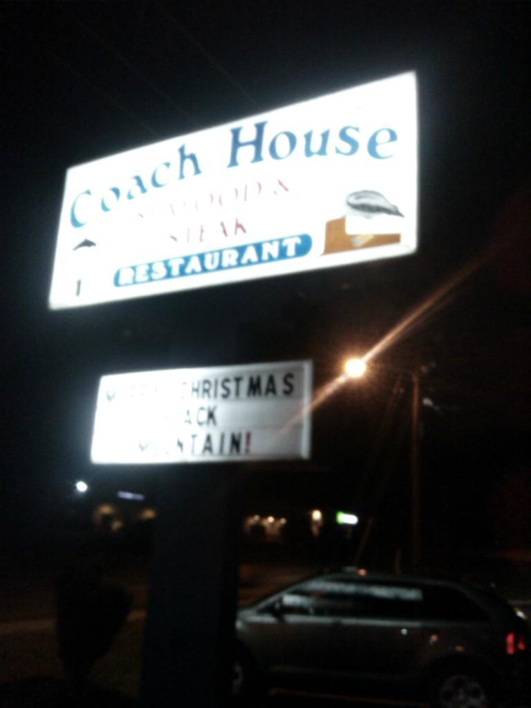 Coach House Seafood and Steak